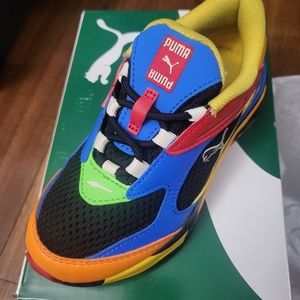 Little Boys Color Block RS-x Pumas Size12